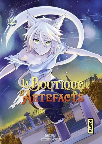 Couverture du manga La boutique d’artefacts Tome 2