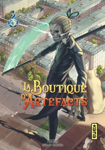 Couverture du manga La boutique d’artefacts Tome 3
