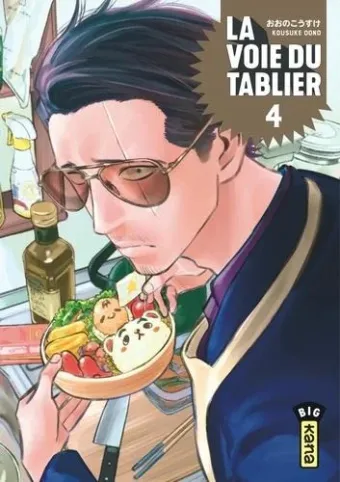 Couverture du manga La voie du tablier Tome 4