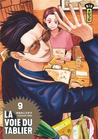 Couverture du manga La voie du tablier Tome 9