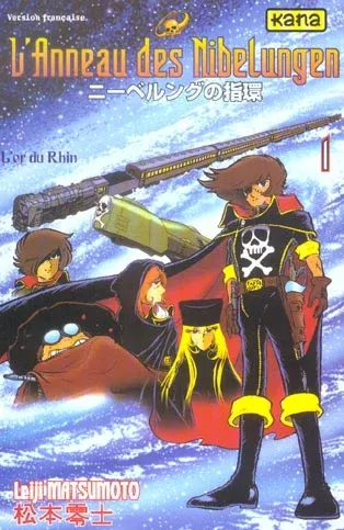 Couverture du manga L’anneau des Nibelungen Tome 1, « L'or du Rhin »