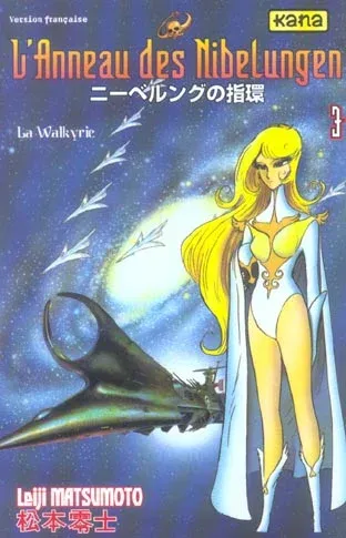 Couverture du manga L’anneau des Nibelungen Tome 3, « La Walkyrie »