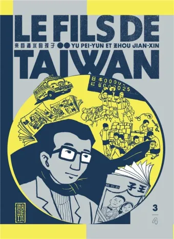 Couverture du manga Le fils de Taïwan Tome 3