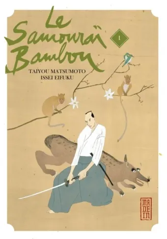 Couverture du manga Le samouraï bambou Tome 1