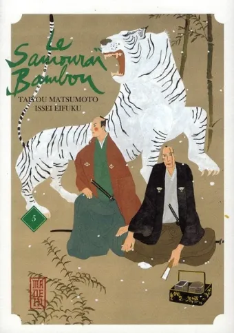 Couverture du manga Le samouraï bambou Tome 5