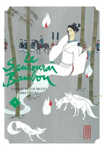 Couverture du manga Le samouraï bambou Tome 8