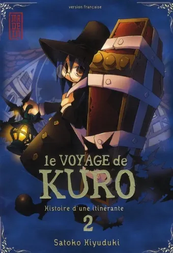 Couverture du manga Le voyage de Kuro – histoire d’une itinérante Tome 2
