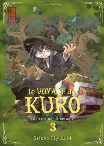Couverture du manga Le voyage de Kuro – histoire d’une itinérante Tome 3