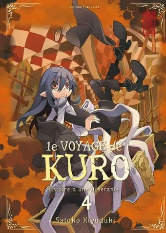 Couverture du manga Le voyage de Kuro – histoire d’une itinérante Tome 4