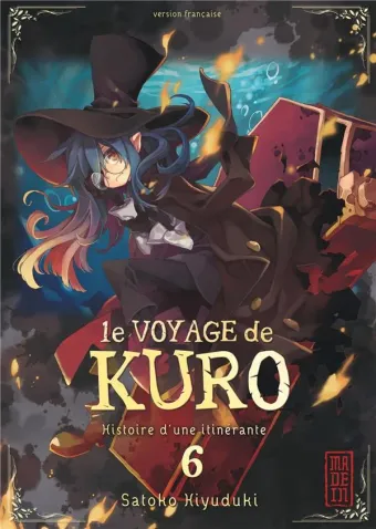 Couverture du manga Le voyage de Kuro – histoire d’une itinérante Tome 6