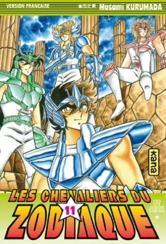 Couverture du manga Les Chevaliers du zodiaque – St Seiya Tome 11