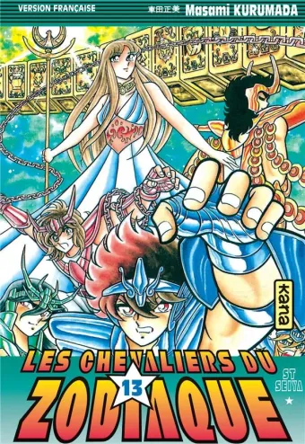 Couverture du manga Les Chevaliers du zodiaque – St Seiya Tome 13