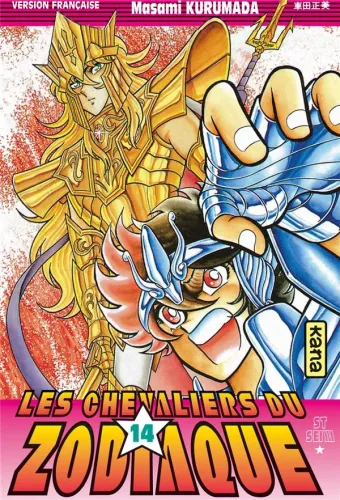 Couverture du manga Les Chevaliers du zodiaque – St Seiya Tome 14
