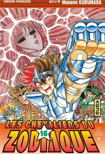 Couverture du manga Les Chevaliers du zodiaque – St Seiya Tome 16