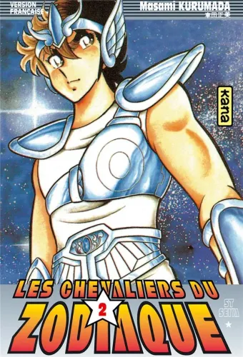 Couverture du manga Les Chevaliers du zodiaque – St Seiya Tome 2