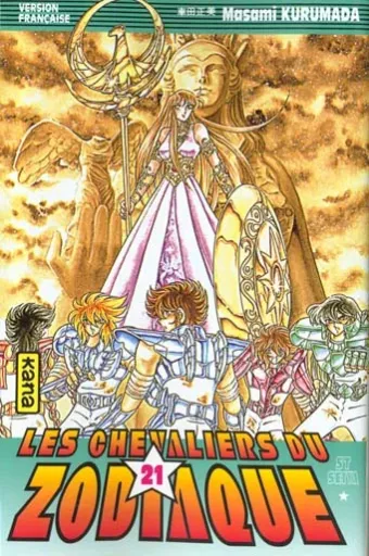 Couverture du manga Les Chevaliers du zodiaque – St Seiya Tome 21