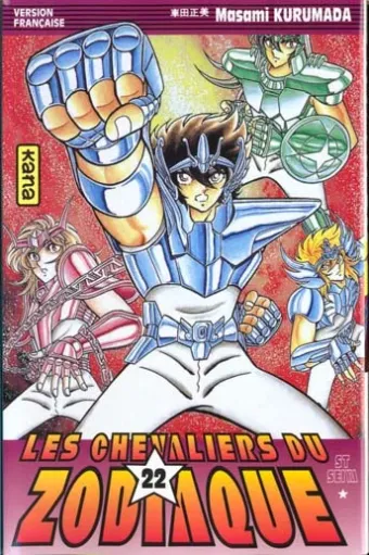 Couverture du manga Les Chevaliers du zodiaque – St Seiya Tome 22