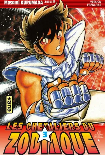 Couverture du manga Les Chevaliers du zodiaque – St Seiya Tome 3