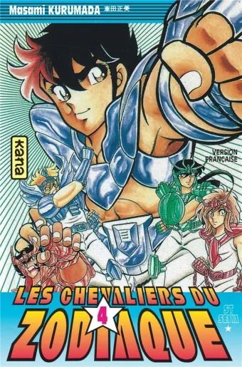 Couverture du manga Les Chevaliers du zodiaque – St Seiya Tome 4