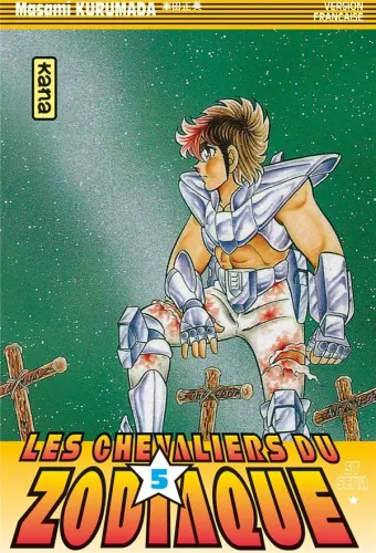 Couverture du manga Les Chevaliers du zodiaque – St Seiya Tome 5