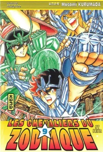 Couverture du manga Les Chevaliers du zodiaque – St Seiya Tome 9