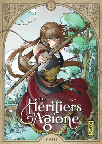 Couverture du manga Les héritiers d’Agïone Tome 1