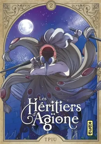 Couverture du manga Les héritiers d’Agïone Tome 2