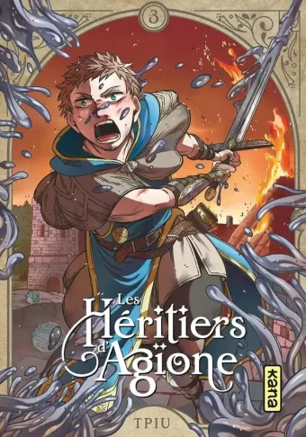 Couverture du manga Les héritiers d’Agïone Tome 3