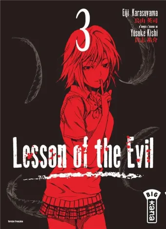 Couverture du manga Lesson of the evil Tome 3