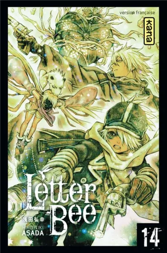 Couverture du manga Letter Bee Tome 14, « La lettre de maman »