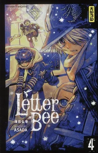 Couverture du manga Letter Bee Tome 4, « Lettres mensongères »