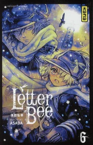 Couverture du manga Letter Bee Tome 6, « Le phare hanté de la lande »