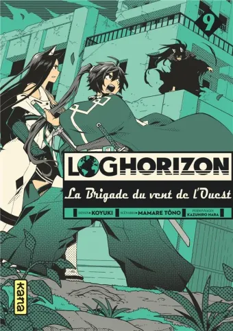 Couverture du manga Log horizon – la brigade du vent de l’Ouest Tome 9
