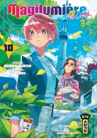 Couverture du manga Magilumière Co. Ltd Tome 10