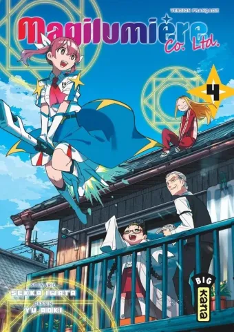Couverture du manga Magilumière Co. Ltd Tome 4