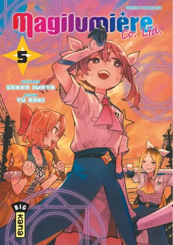 Couverture du manga Magilumière Co. Ltd Tome 5