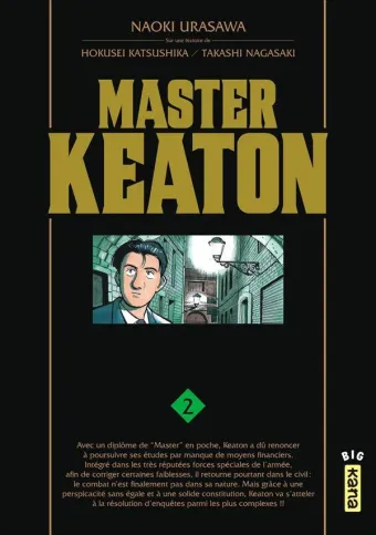 Couverture du manga Master Keaton Tome 2