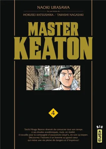 Couverture du manga Master Keaton Tome 4