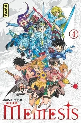 Couverture du manga Memesis Tome 4