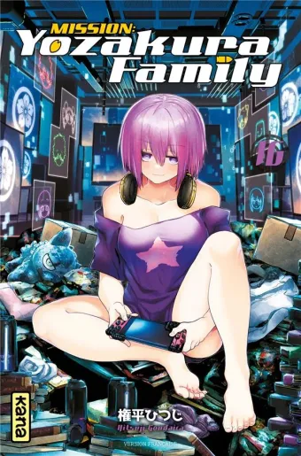 Couverture du manga Mission Yozakura family Tome 16, « Réunion des rang Gold »