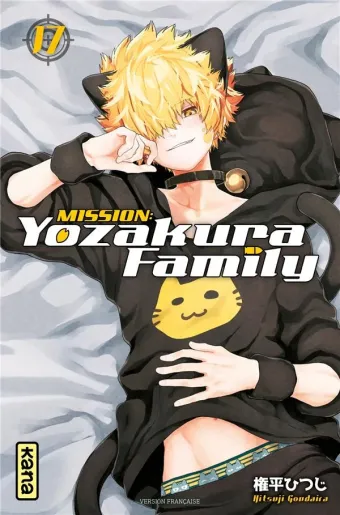 Couverture du manga Mission Yozakura family Tome 17, « Mission de sauvetage »