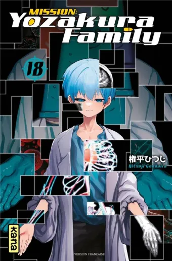 Couverture du manga Mission Yozakura family Tome 18, « Néant »