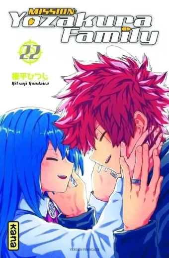 Couverture du manga Mission Yozakura family Tome 22, « Le donjon Nanao »