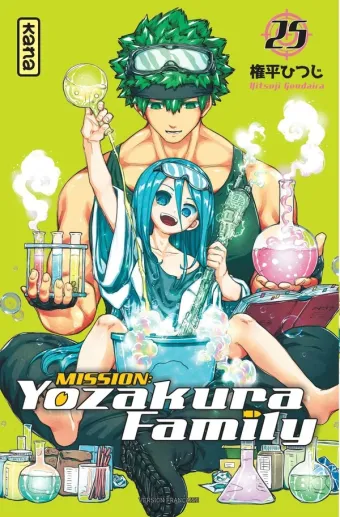 Couverture du manga Mission Yozakura family Tome 25