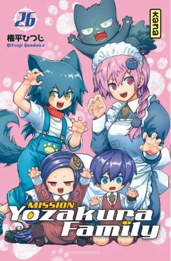 Couverture du manga Mission Yozakura family Tome 26