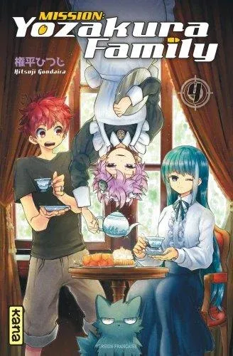 Couverture du manga Mission Yozakura family Tome 4, « Infidélité »