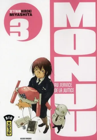 Couverture du manga Monju – au service de la justice Tome 3