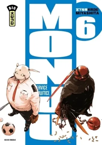 Couverture du manga Monju – au service de la justice Tome 6