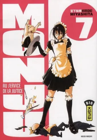 Couverture du manga Monju – au service de la justice Tome 7