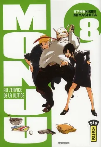 Couverture du manga Monju – au service de la justice Tome 8